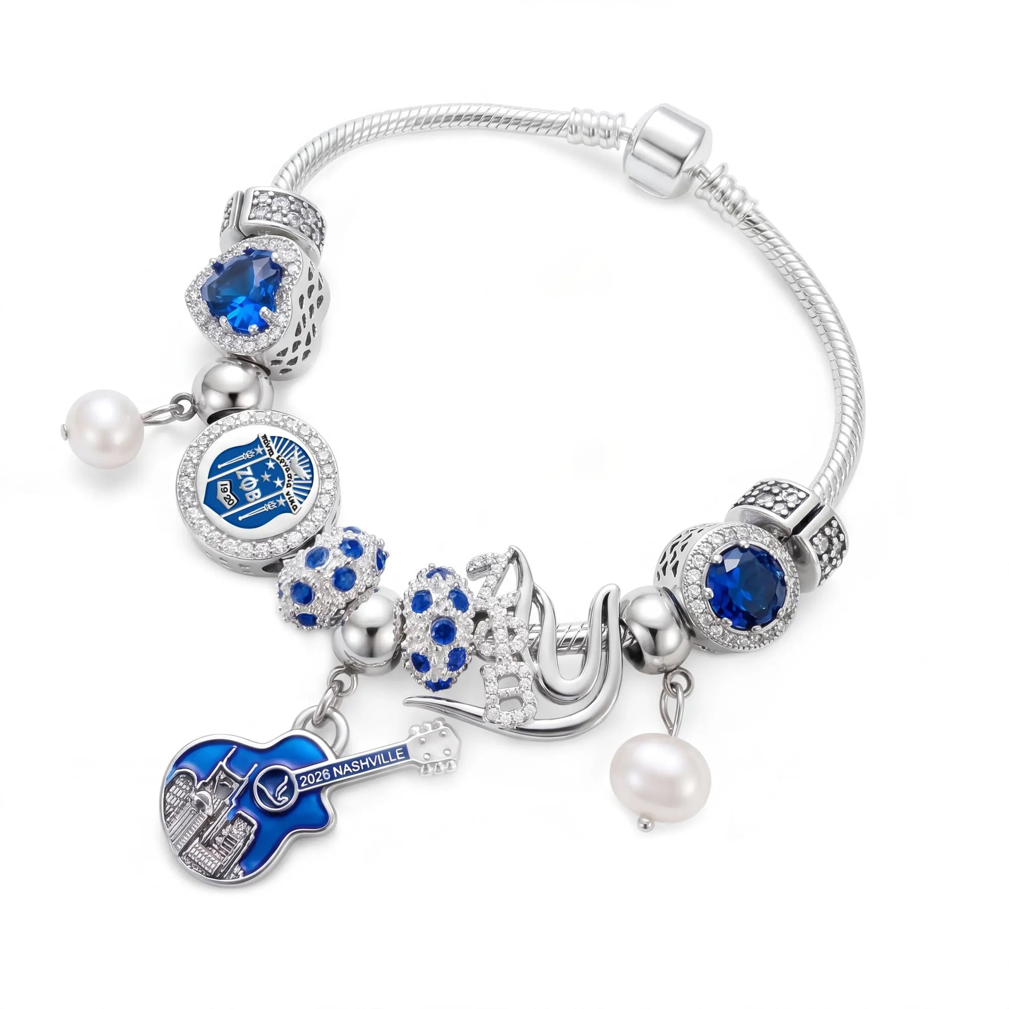 ZPHIB 2026 Grand Boule Premium Bracelet – Gratia Pearl
