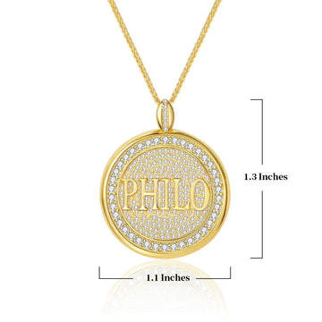 Philo Signature Medallion Pendant (Chain Sold Separately)