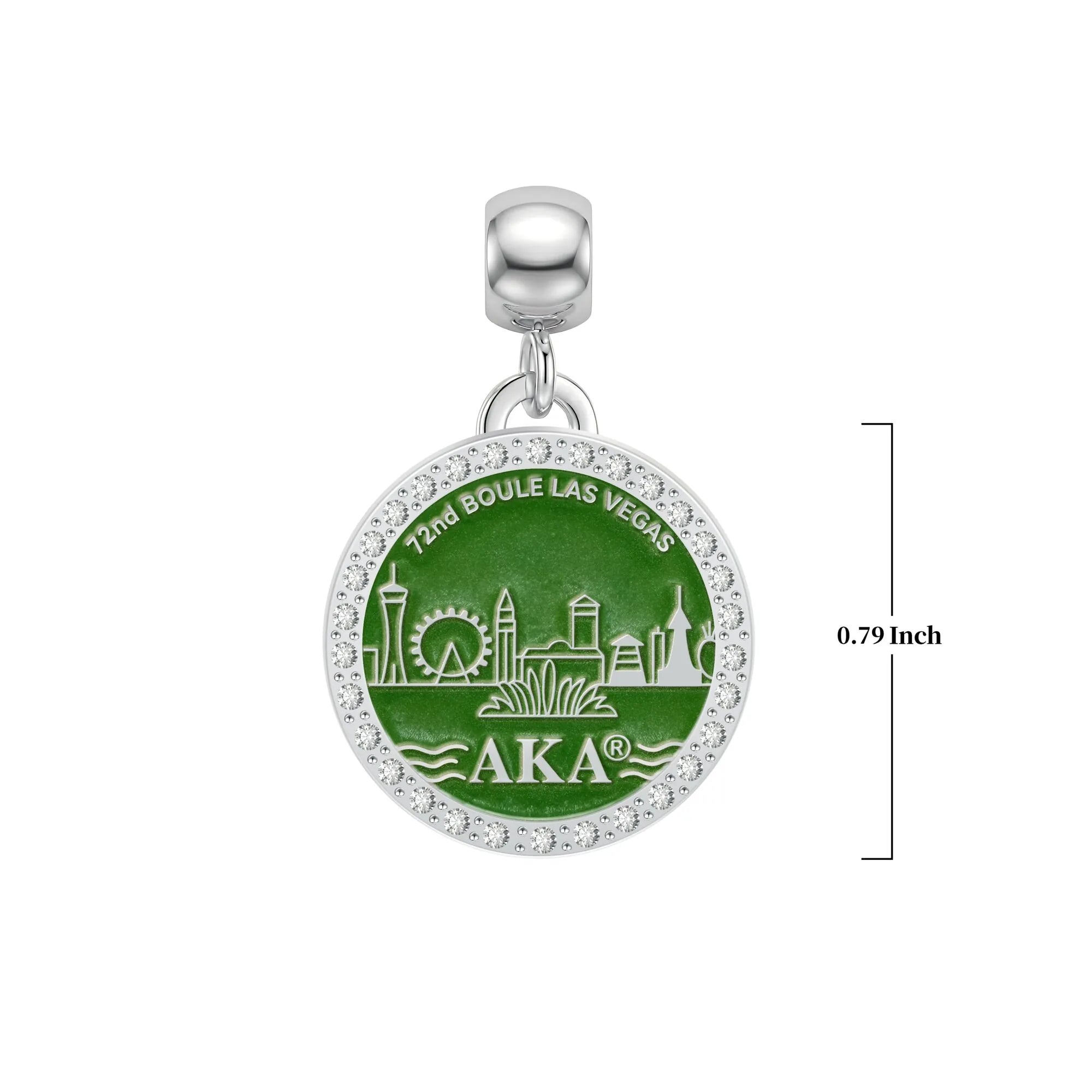 AKA 2026 Boule Las Vegas Skyline Charm