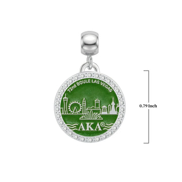 AKA 2026 Boule Las Vegas Skyline Charm