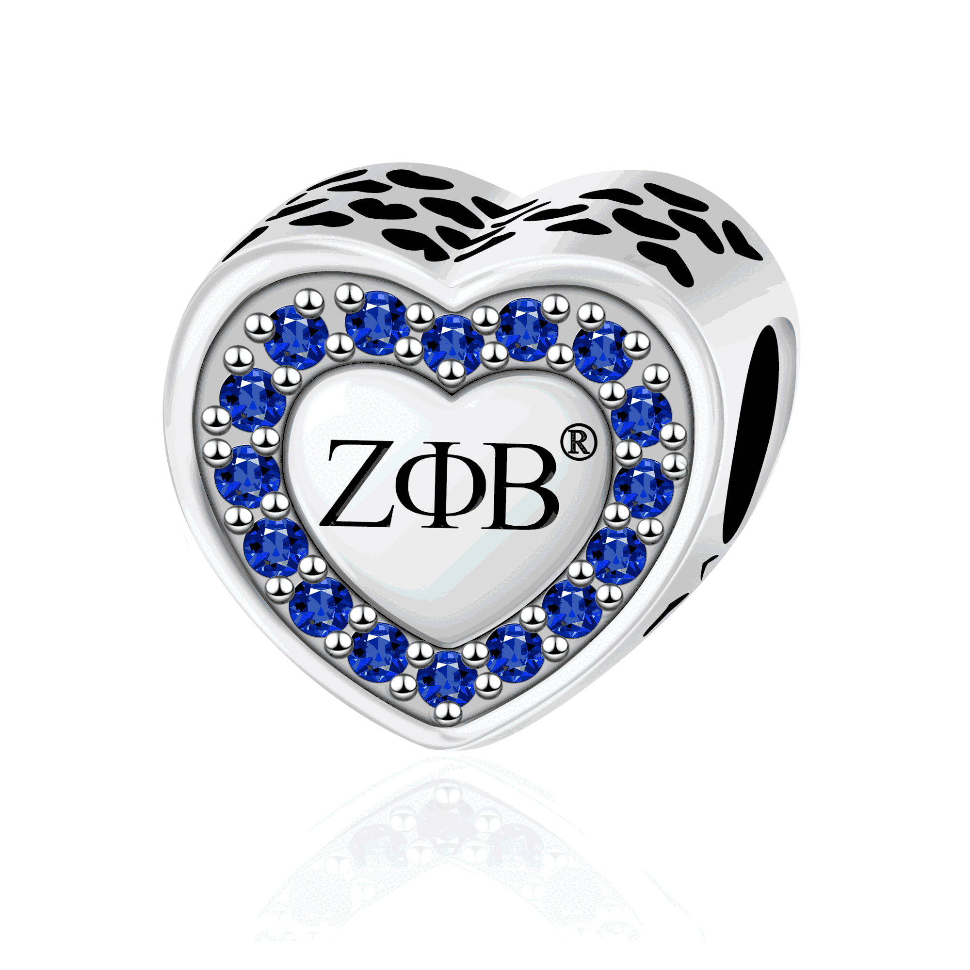 ZPHIB Daughter Sterling Silver Charm (Fits Pandora)