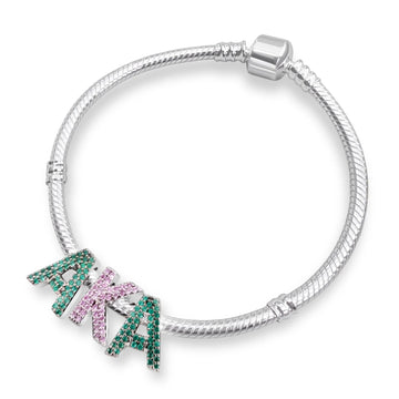 Green Pink Green AKA | Alpha Kappa Alpha Charm