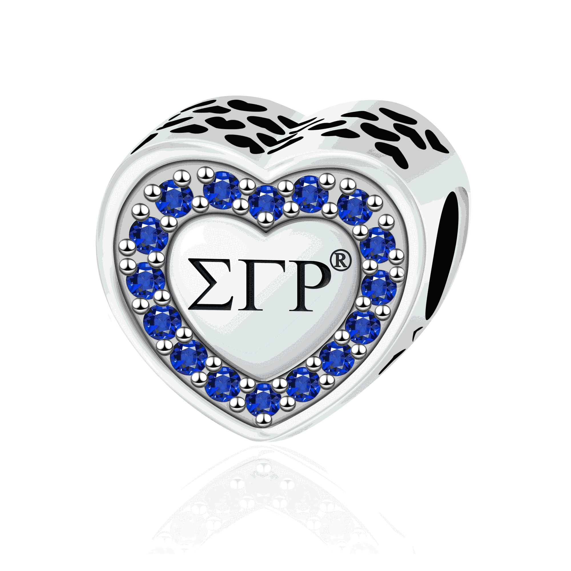 SGRHO Daughter Sterling Silver Charm (Fits Pandora)