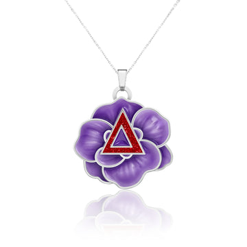 ΔΣΘ African Violet Necklace - Delta Sigma Theta