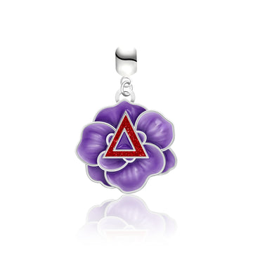 ΔΣΘ African Violet Charm - Delta Sigma Theta