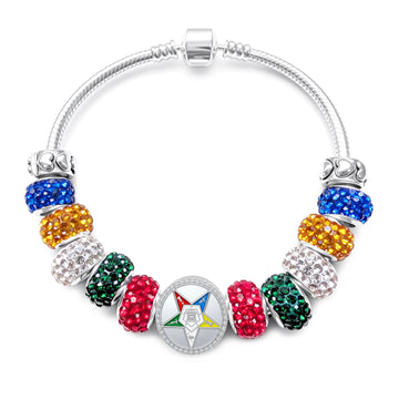 Order of the Eastern Star Fireball Bracelet