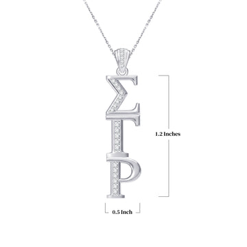 SGRho Sterling Silver Lavaliere Pendant (Chain Sold Separately)