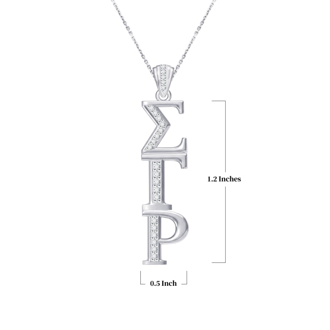 SGRho Sterling Silver Lavaliere Pendant (Chain Sold Separately)