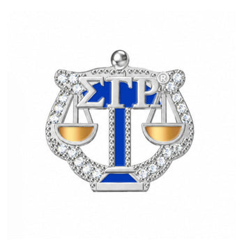 SGRHO Justice Scale Sterling Silver Charm (Fits Pandora)