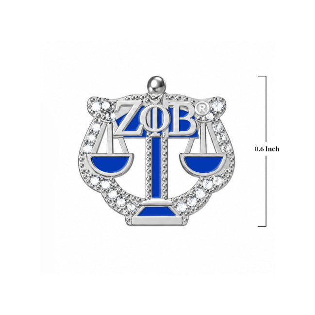 ZPHIB Justice Scale Sterling Silver Charm (Fits Pandora)