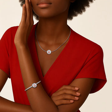 ΔΣΘ Crest Sterling Silver Charm (Fits Pandora) - Delta Sigma Theta