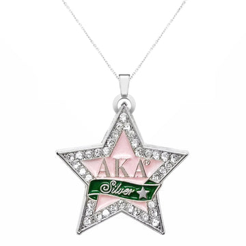 AKA Silver Star Necklace with Chain