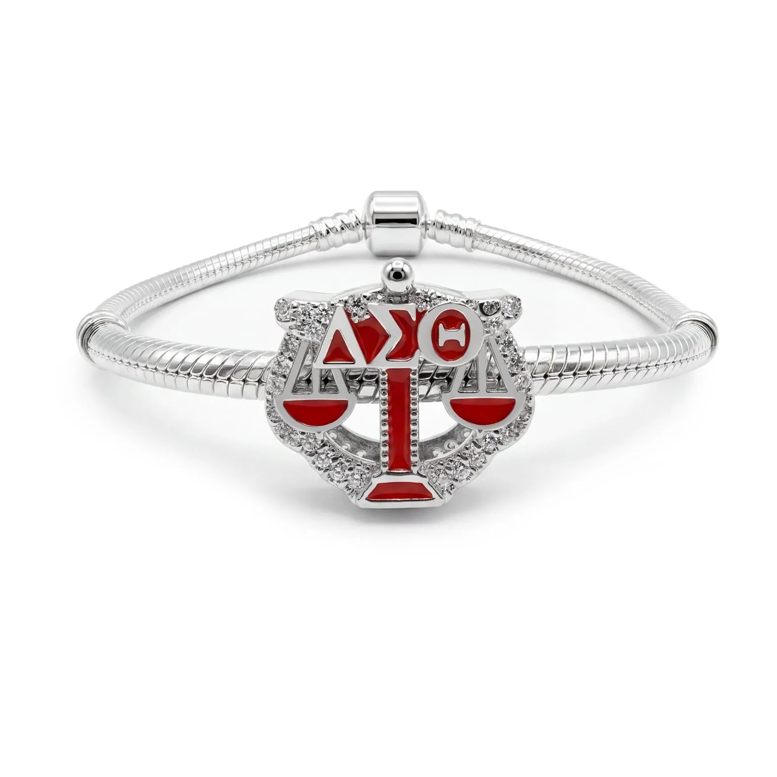 ΔΣΘ Justice Scale Sterling Silver Charm (Fits Pandora) -  Delta Sigma Theta