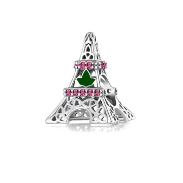 Ivy Eiffel Tower Sterling Silver Charm (Fits Pandora)