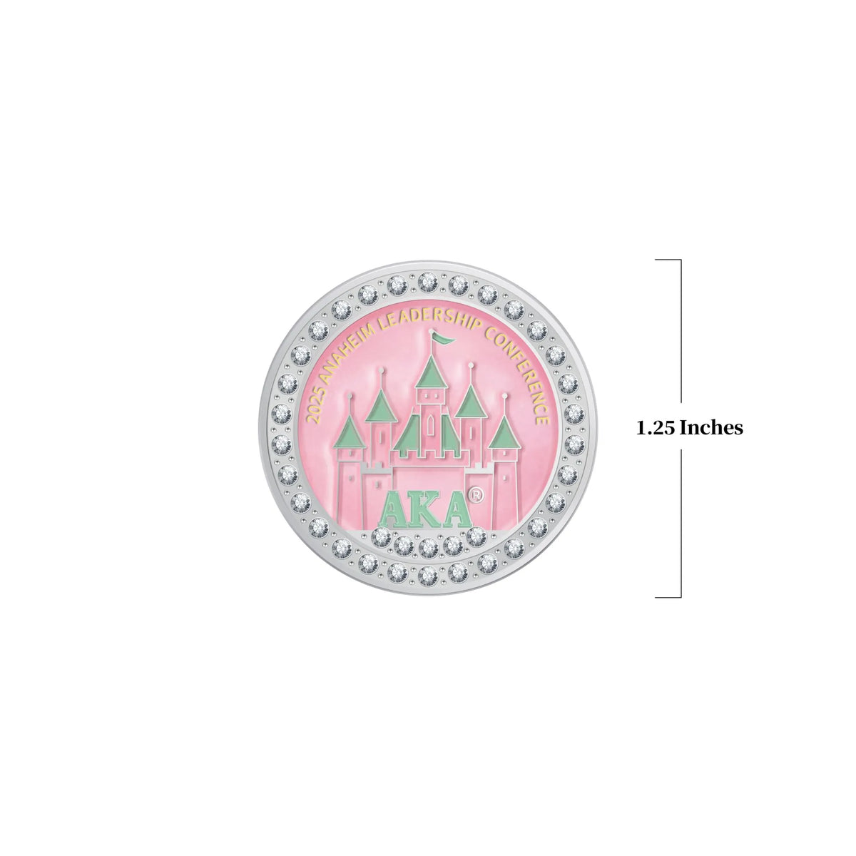 Conference Training Pin AKA 2025 Leadership Conference Pin | AKA Sorority Jewelry | Gratia Pearl