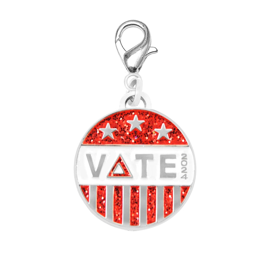 2024 DST Vote Charm - Gratia Pearl