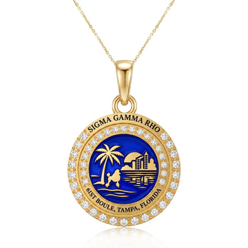SGRHO 2026 Boule Necklace with Chain in Gold