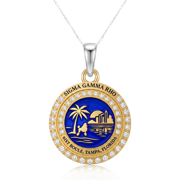 SGRHO 2026 Boule Necklace with Chain in Silver