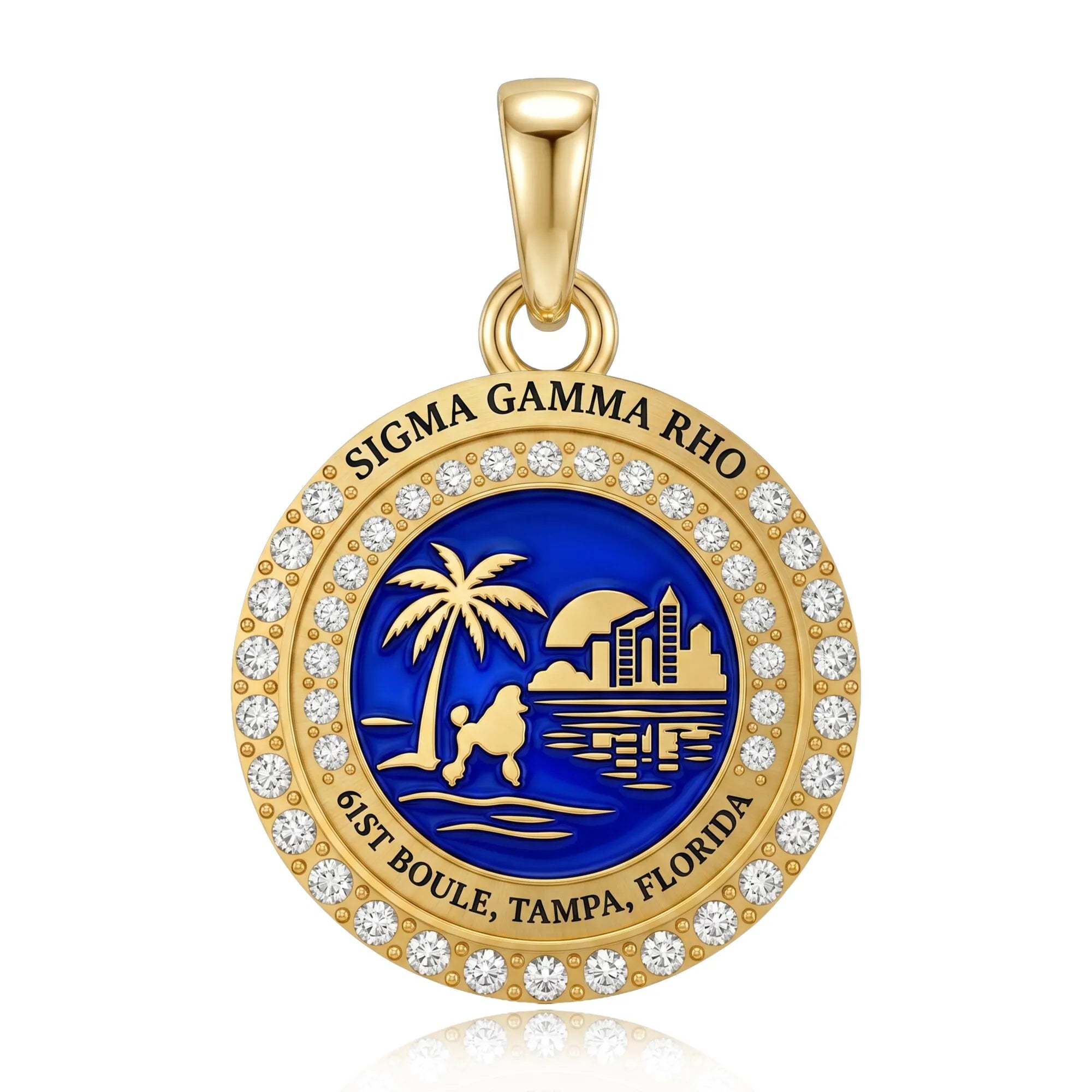 SGRHO 2026 Boule Necklace with Chain in Gold