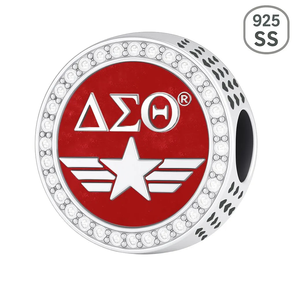 ΔΣΘ Military Charm (Fits Pandora) - Delta Sigma Theta