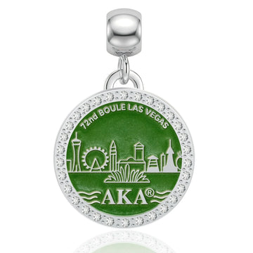 AKA 2026 Boule Las Vegas Skyline Charm