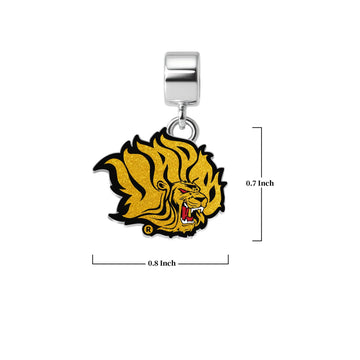 University of Arkansas at Pine Bluff Golden Lions Charm