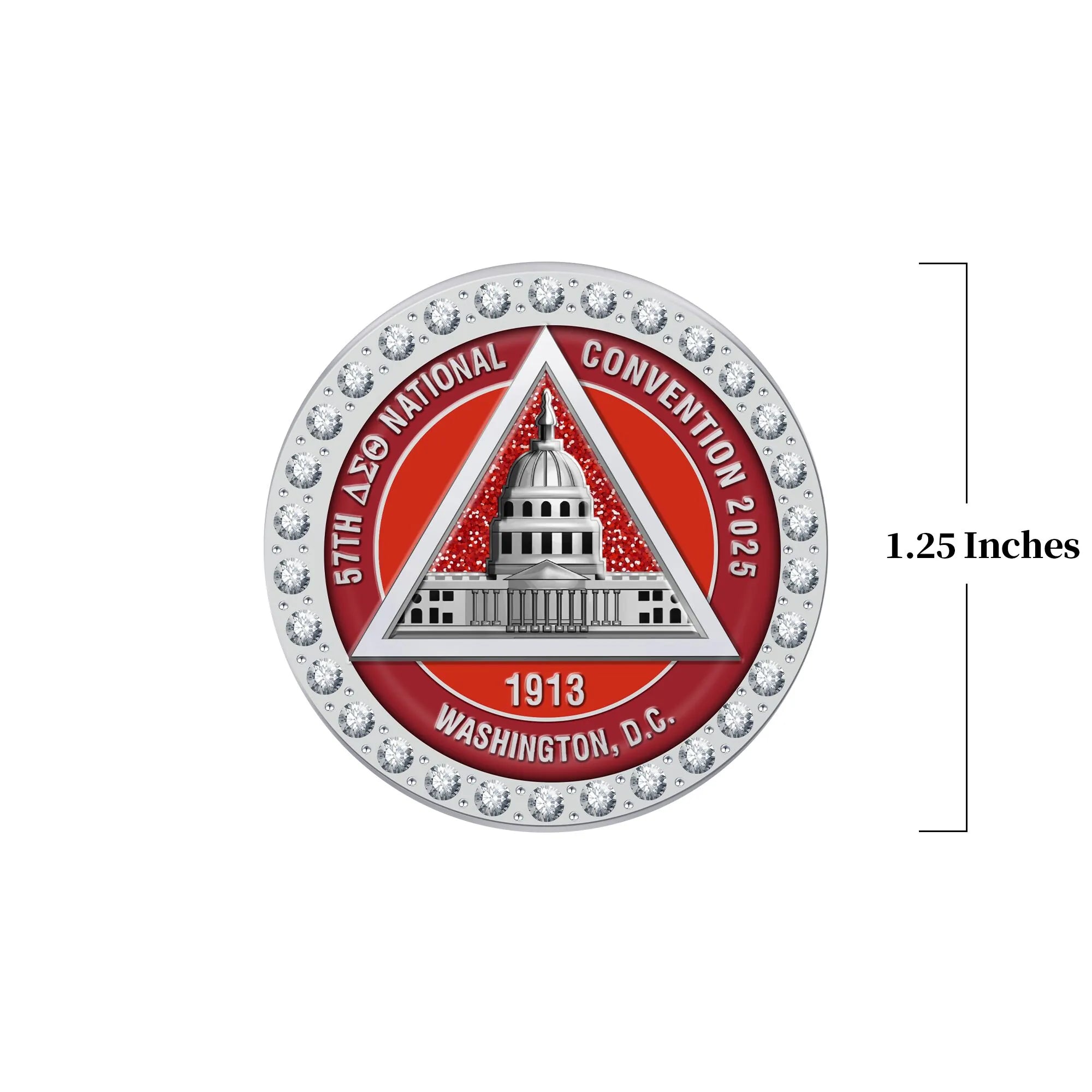 ΔΣΘ 57th National Convention Pin - Delta Sigma Theta