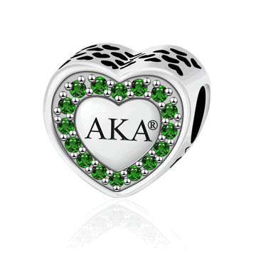 AKA Wife Sterling Silver Charm (Fits Pandora)
