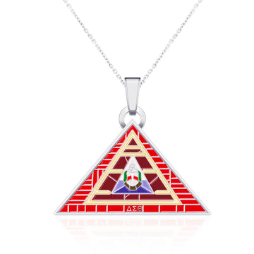 ΔΣΘ Stained Glass Necklace - Delta Sigma Theta