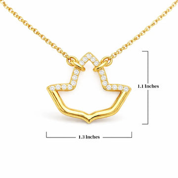 AKA Ivy Infinity Gold Vermeil Necklace