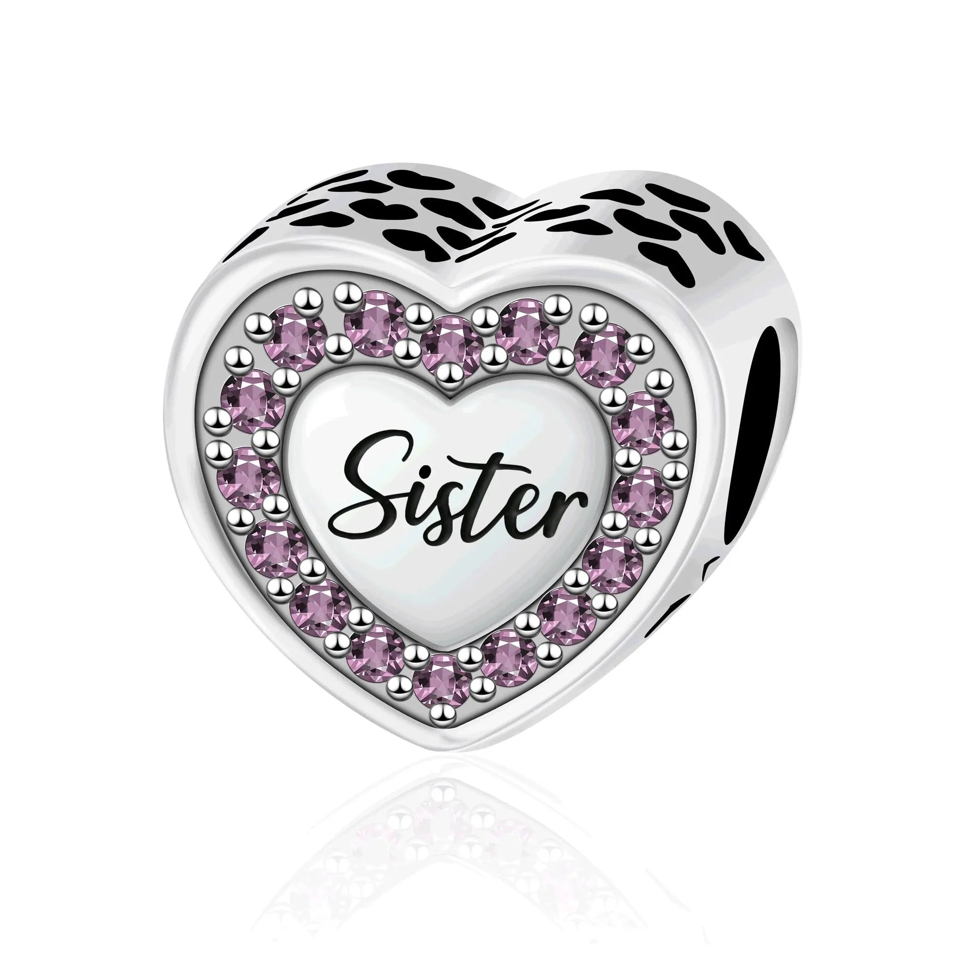 AKA Sister Sterling Silver Charm (Fits Pandora)