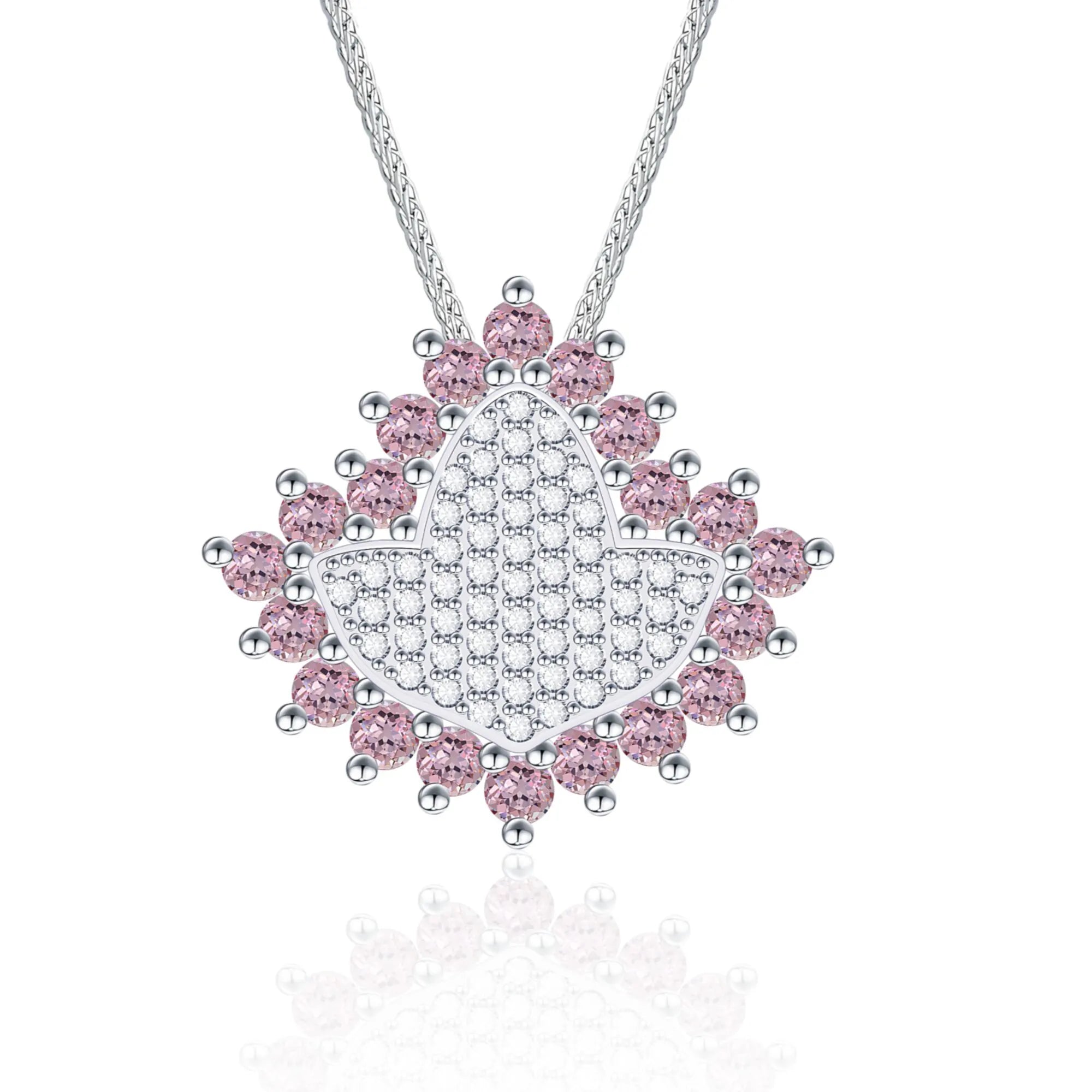 AKA Pink Ivy Elite – Sterling Silver Pendant (Chain Sold Separately)