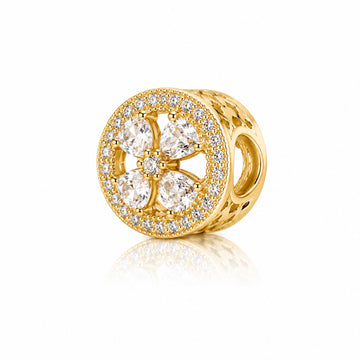 Gold Blossom Charm
