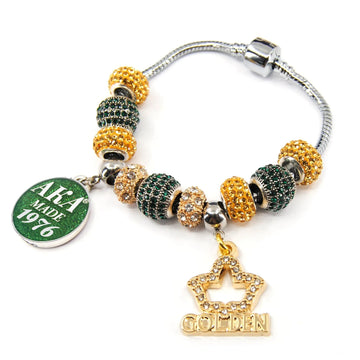 AKA Golden 50 Year Bracelet