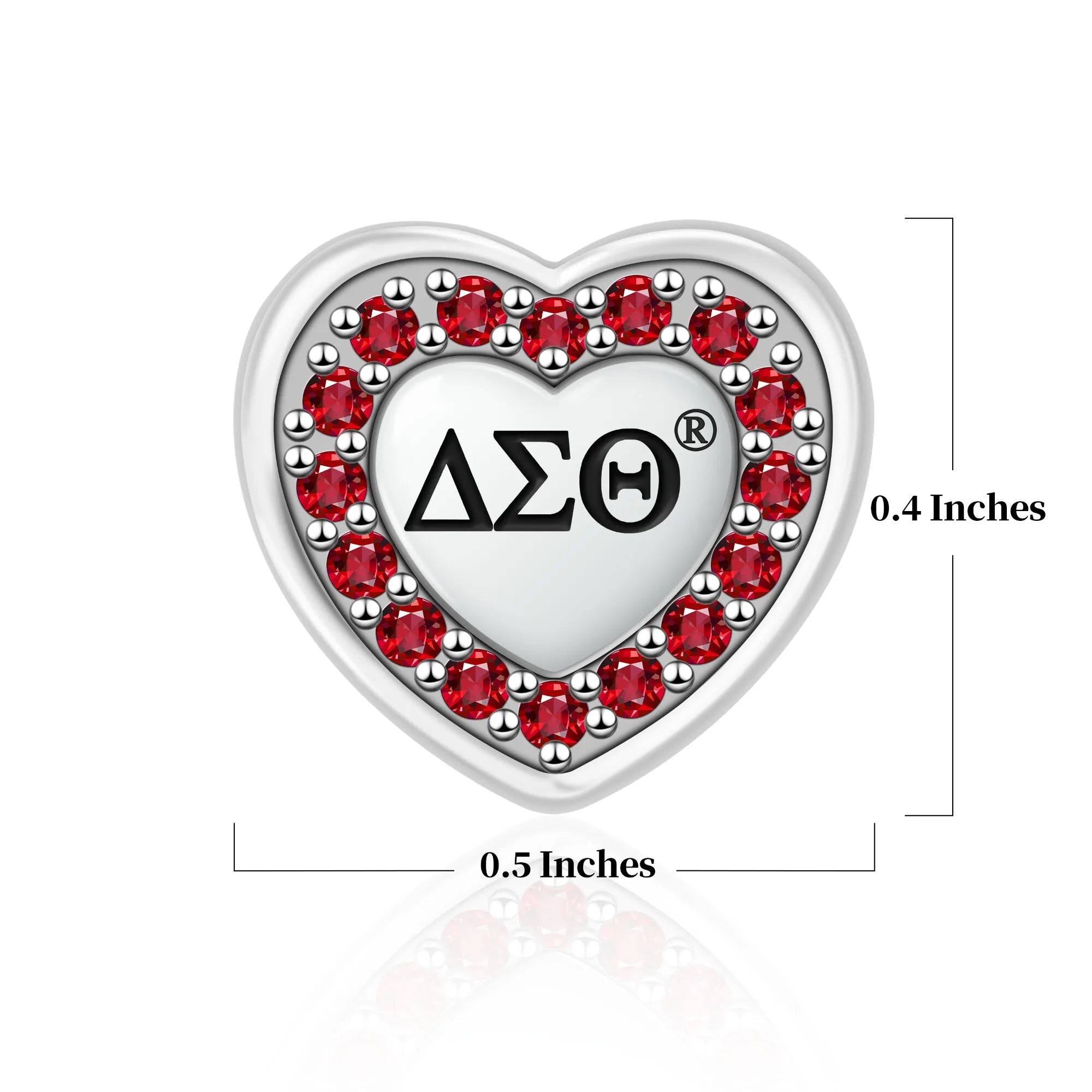 ΔΣΘ Sister Sterling Silver Charm (Fits Pandora) - Delta Sigma Theta