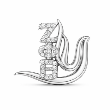 ZPHIB Dove Grande Sterling Silver Charm (Fits Pandora)