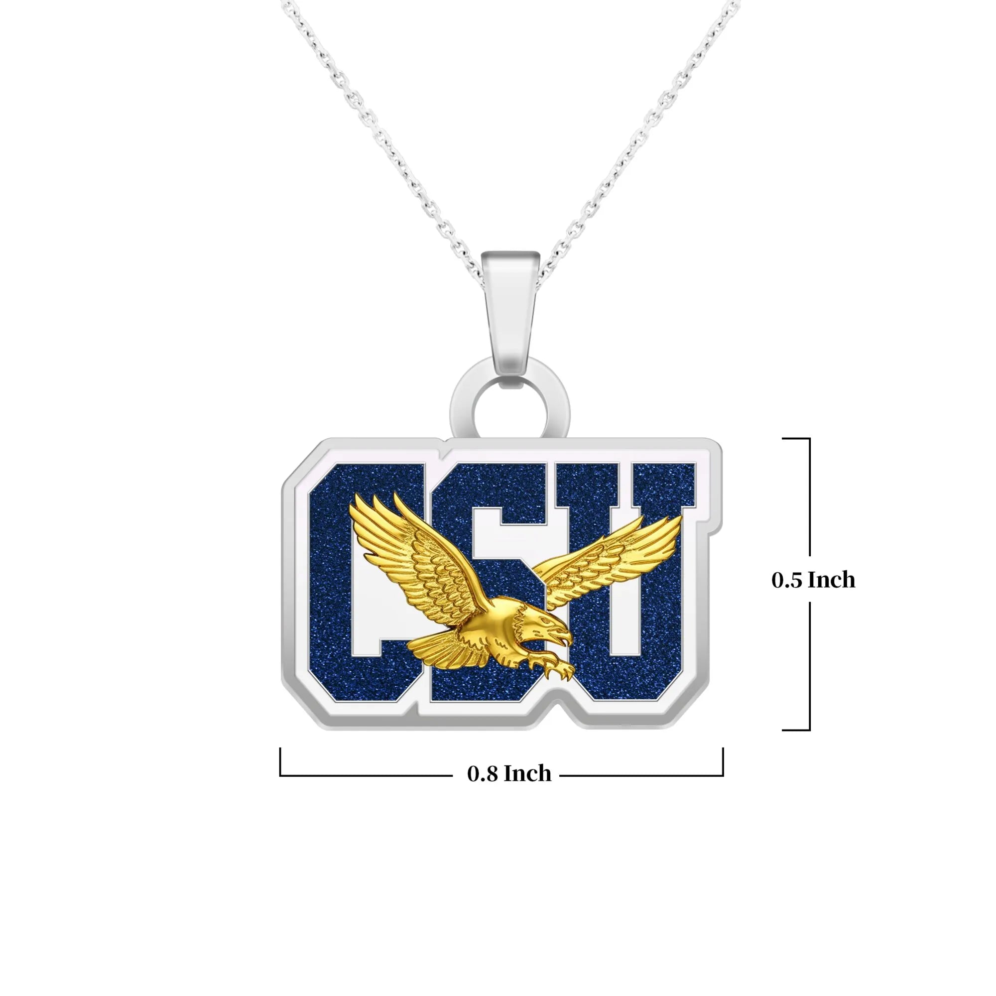 Coppin State University Eagles Pendant with Chain