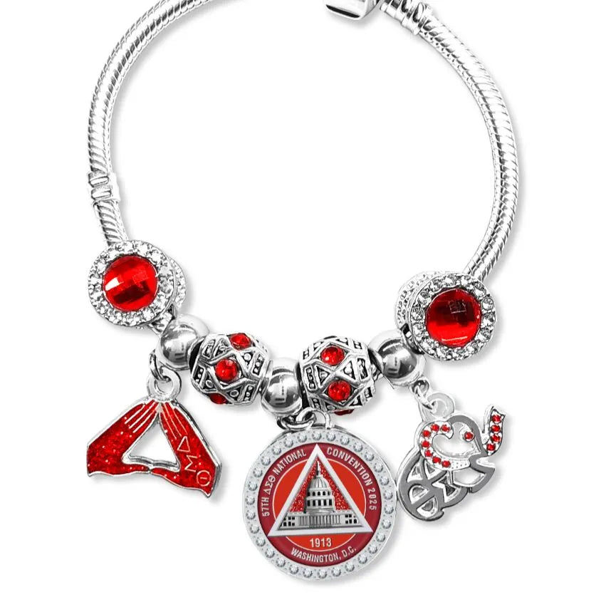ΔΣΘ 57th National Charm bracelet #2 - Delta Sigma Theta
