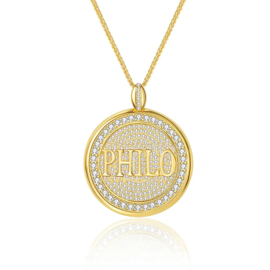 Philo Signature Medallion Pendant (Chain Sold Separately)