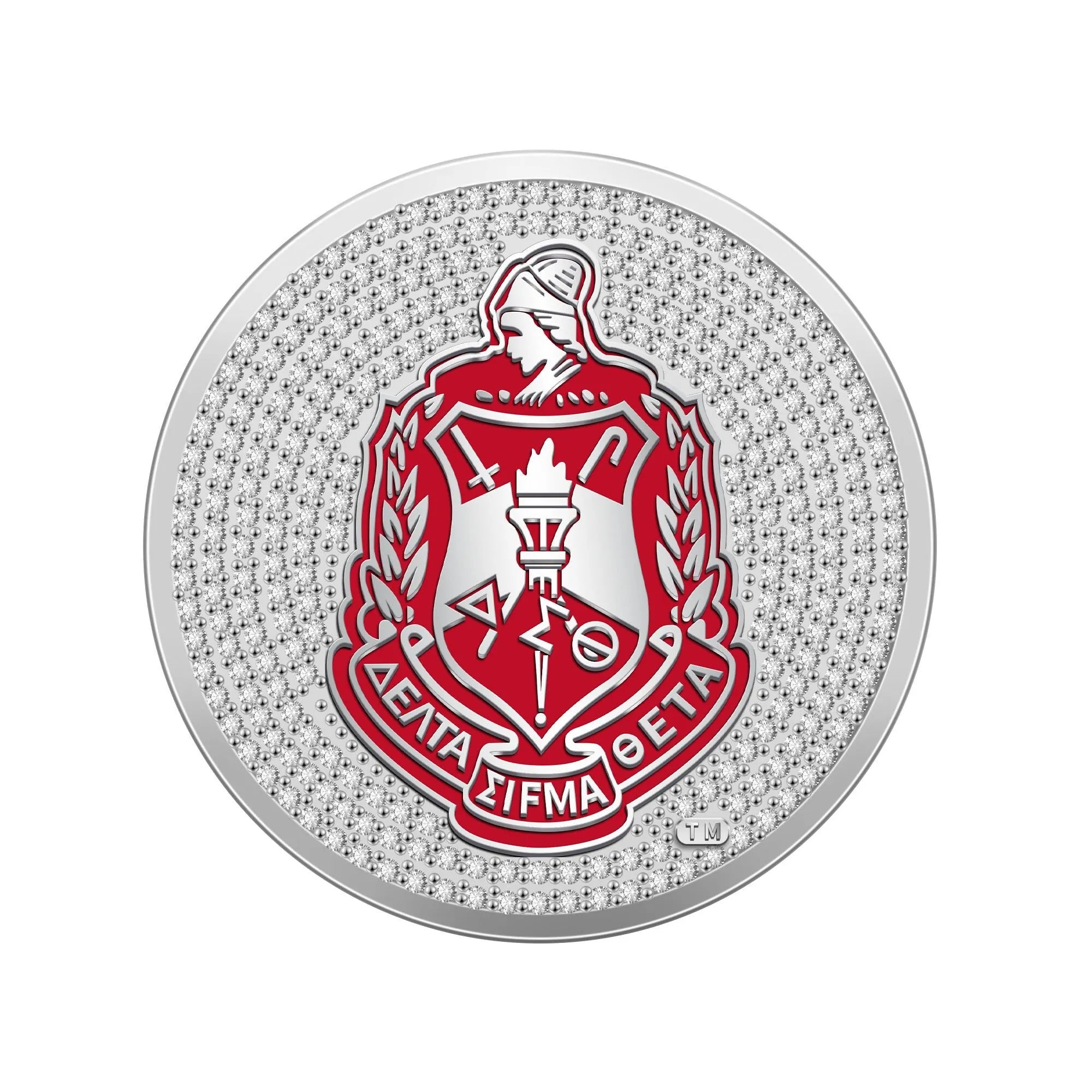 DST Crest Brooch