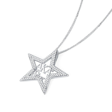 AKA Silver Star Statement Pendant (Chain Sold Separately)