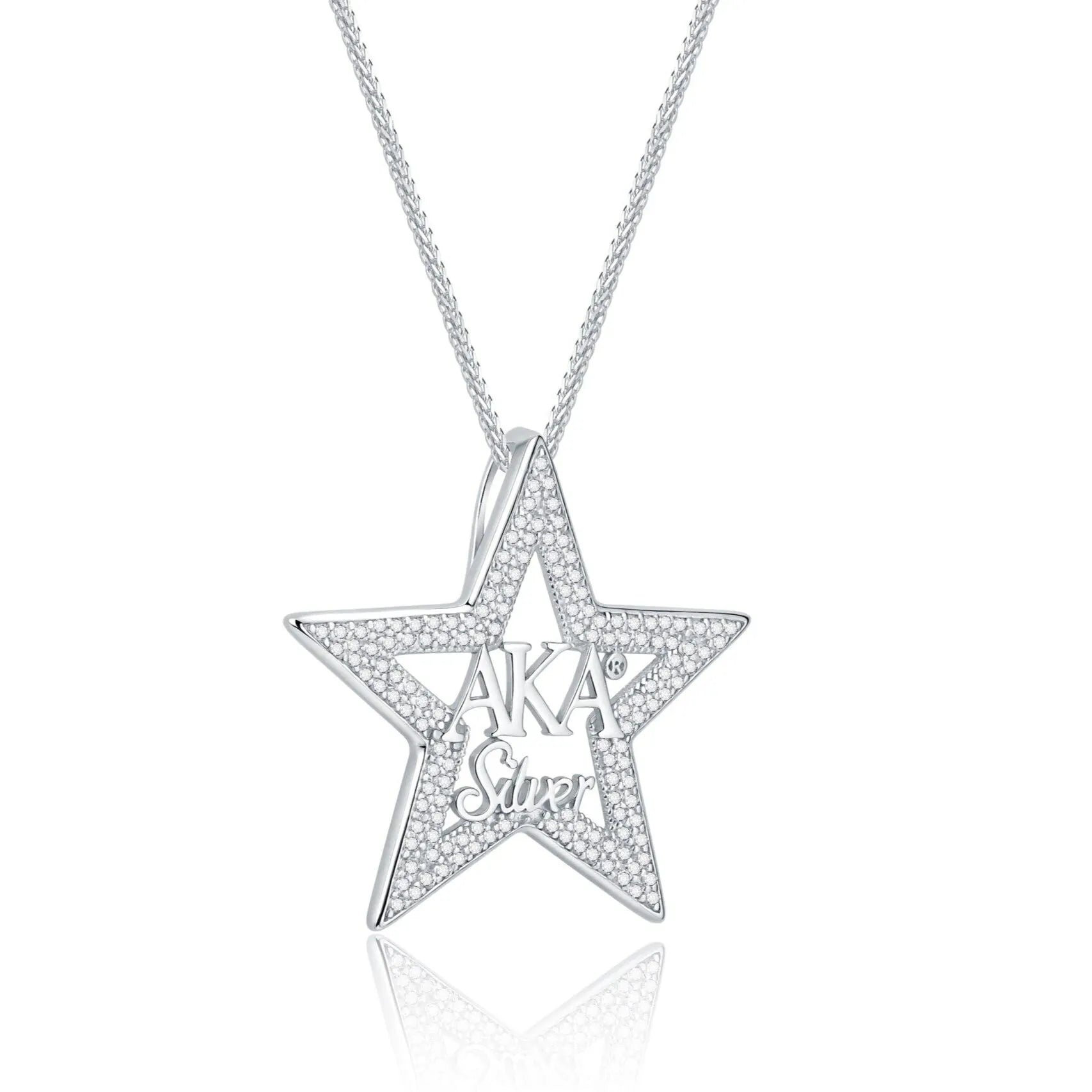 AKA Silver Star Statement Pendant (Chain Sold Separately)