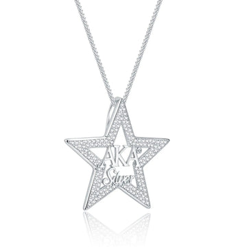 AKA Silver Star Statement Pendant (Chain Sold Separately)