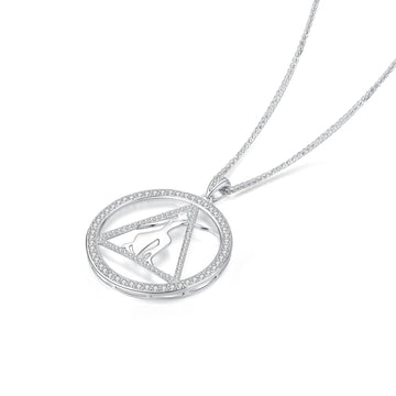 DST Fortitude Sterling Silver Pendant (Chain Sold Separately)- Delta Sigma Theta