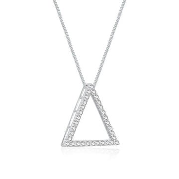 Delta Sterling Silver Pendant (Chain Sold Separately) - Delta Sigma Theta