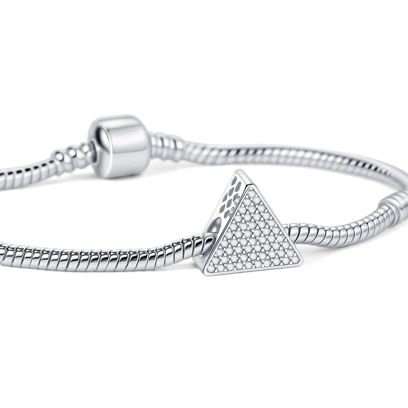 ΔΣΘ Brilliance Icon Sterling Silver Charm (Fits Pandora) - Delta Sigma Theta