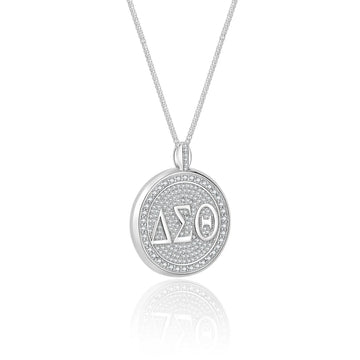 DST Signature Medallion Sterling Silver Pendant (Chain Sold Separately)