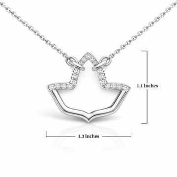 AKA Ivy Infinity Sterling Silver Necklace