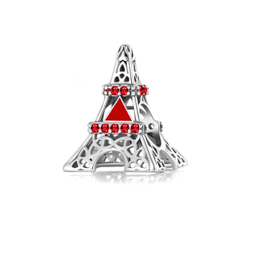 ΔΣΘ Eiffel Tower Sterling Silver Charm (Fits Pandora) - Delta Sigma Theta