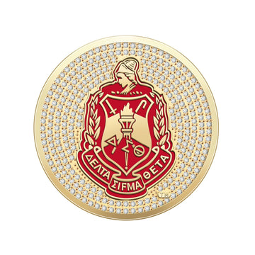DST Crest Brooch